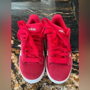 Adidas Grand Court Alpha Shoes 6.5           Pure Ruby / Cloud White / Gum